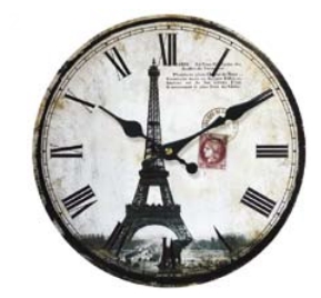 Nástěnné hodiny Paris Tower