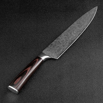 Šéfkuchařský nůž 8" XITUO SAGA ocel 7CR17 440C