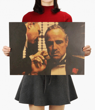 Plakát The Godfather - Kmotr, Don Corleone č.029, 50.5 x 35 cm 