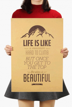 Plakát Life is like - život je jako... č.054, 35.5 x 51 cm