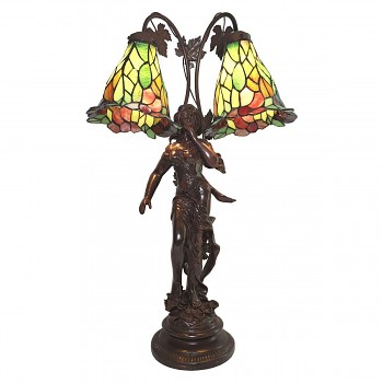 Stolní lampa Tiffany WOMAN