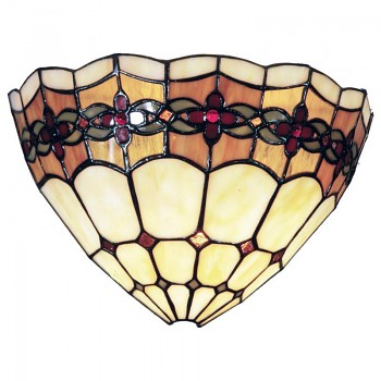 Nástěnná lampa Tiffany Róda
