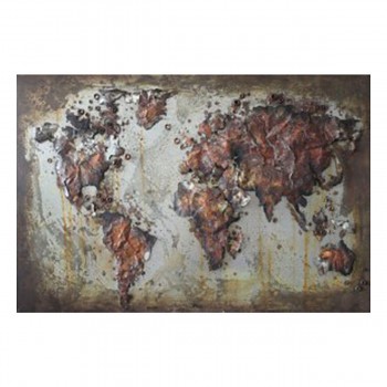 Nástěnná dekorace WORLD MAP