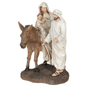 Marie, Josef a Ježíšek na oslovi