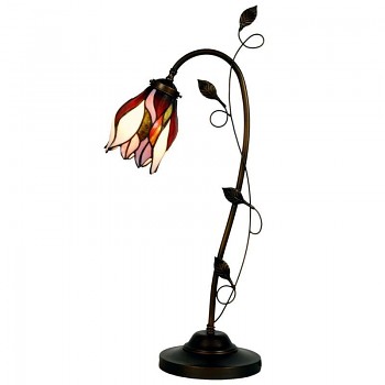 Stolní lampa Tiffany Tulip