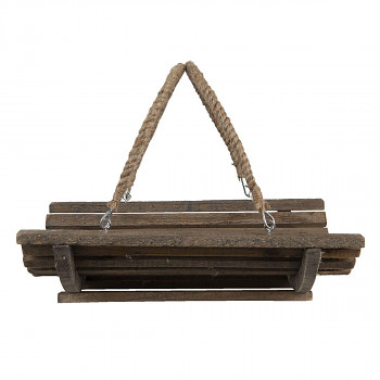 Dřevěný košík