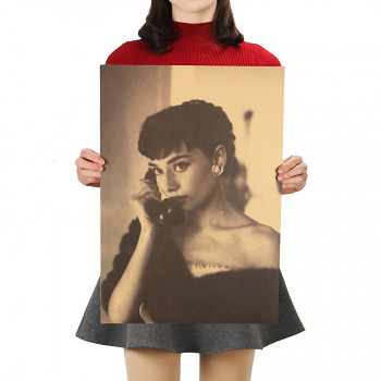 Plakát Audrey Hepburn č.121, 42x30 cm