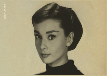 Plakát Audrey Hepburn č.124, 42x30 cm