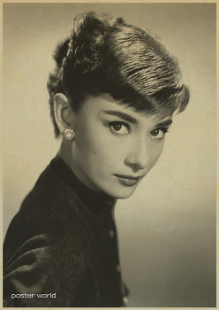 Plakát Audrey Hepburn č.125, 42x30 cm