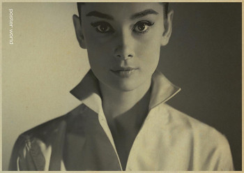 Plakát Audrey Hepburn č.129, 42x30 cm