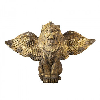 Dekorativní lev s křídly