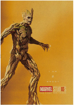 Plakát Marvel Avengers 4 Endgame, Groot č.147, 51.5 x 36 cm