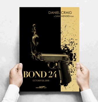 Plakát James Bond Agent 007, Daniel Craig, Spectre č.164, 29.7 x 42 cm