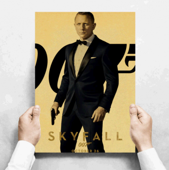 Plakát James Bond Agent 007, Daniel Craig, Skyfall č.167, 29.7 x 42 cm