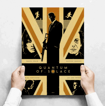 Plakát James Bond Agent 007, Daniel Craig, Quantum of Solace č.168, 29.7 x 42 cm