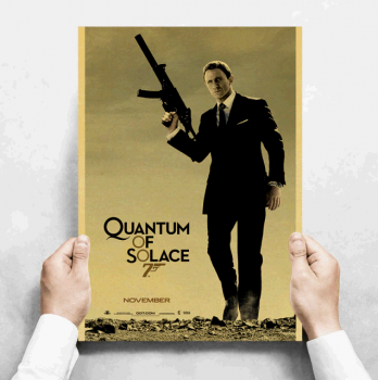 Plakát James Bond Agent 007, Daniel Craig, Quantum of Solace č.169, 29.7 x 42 cm