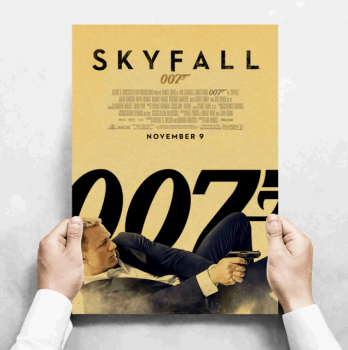 Plakát James Bond Agent 007, Daniel Craig, Skyfall č.180, 29.7 x 42 cm
