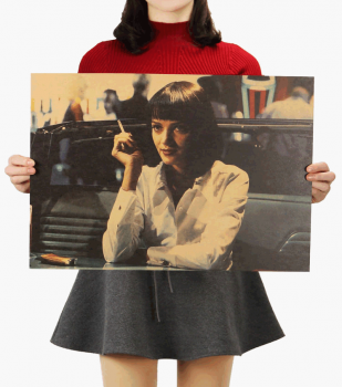 Plakát Pulp Fiction, Uma Thurman č.182, 51.5 x 36 cm 