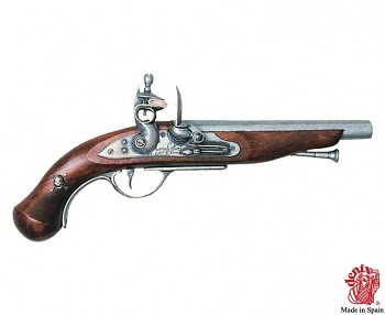 Pirátská franc. pistole, 18.stol.