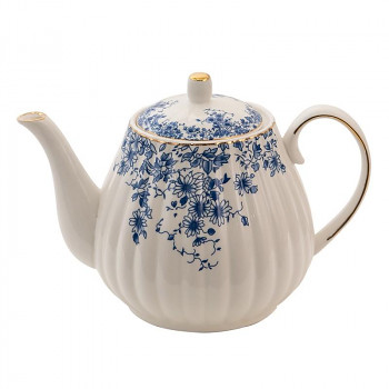 Porcelánová konvička na čaj BLUE FLOWERS