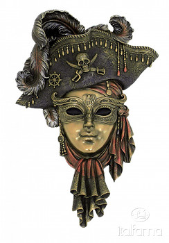 Benátská maska Pirátka