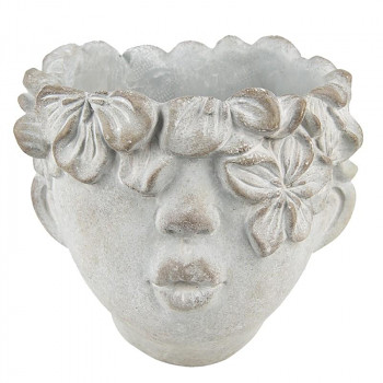 Kameninový nástěnný květináč HEAD