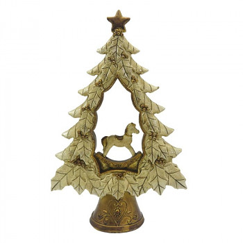 Vánoční stromek s houpacím koníkem