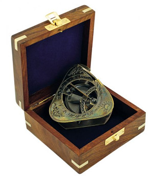 Mosazný kompas Kelvin & Hughes London