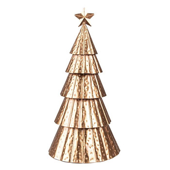 Kovový vánoční stromek GOLD