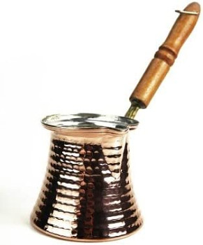 Měděná džezva na tureckou kávu Copper 220 ml 