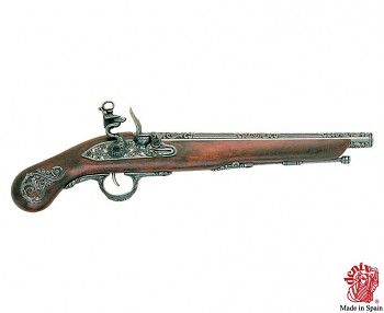 Italská křesadlová pistole 18. stol