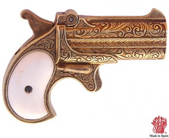 Dvouhlavňová Derringer pistole, USA 1866