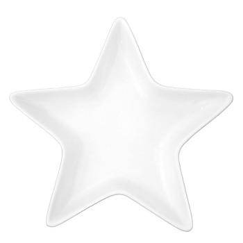 Keramická miska STAR WHITE