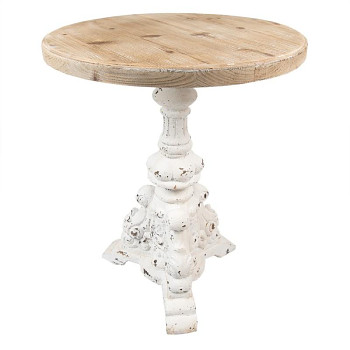 Dřevěný odkládací stolek Clayre & Eef 5H0615