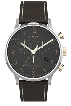 TIMEX TW2T71500 Waterbury chronograf pánské hodinky