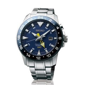 Seiko SUN017P1 Sportura Kinetic GMT pánské hodinky