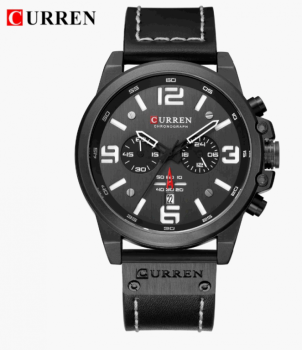 Pánské hodinky s chronografem Curren Mustang Black