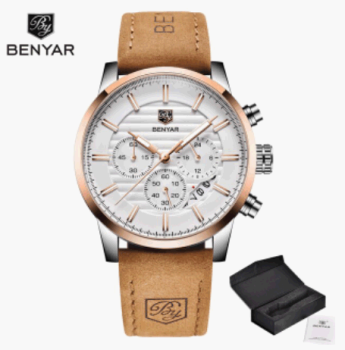 Pánské hodinky Benyar Hombre Beige