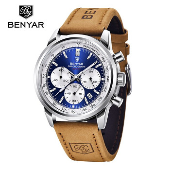 Pánské hodinky Benyar Sport Chromograph Blue