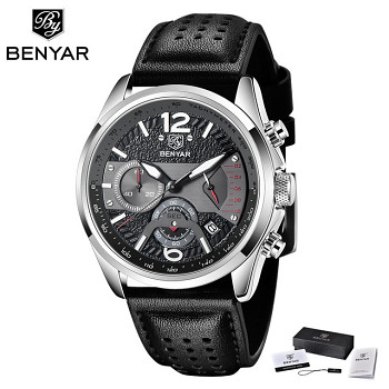 Pánské hodinky Benyar Taurus Black