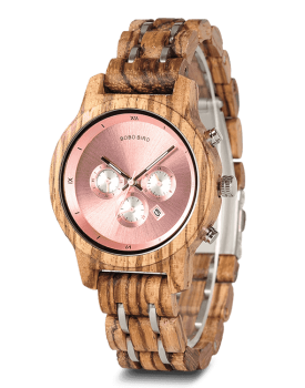 Dámské dřevěné hodinky BOBO BIRD Casual