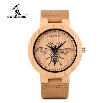 Uni dřevěné hodinky BOBO BIRD Bamboo DragonFly