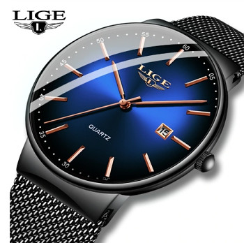 Pánské minimalistické hodinky Lige Aurora