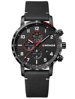 Pánské hodinky s chronografem Wenger Attitude Chonograph 01.1543.106