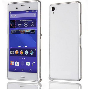 Hliníkový rámeček pro Sony Xperia Z (L36i) stříbrný