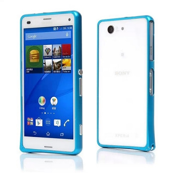 Hliníkový rámeček pro Sony Xperia Z3 modrý