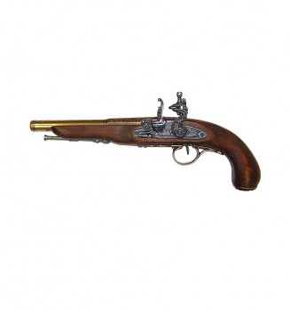 Pirátská pistole 18.století pro leváky