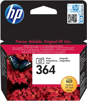 HP 364 PHOTO black, cartridge orig. CB317EE BA3
