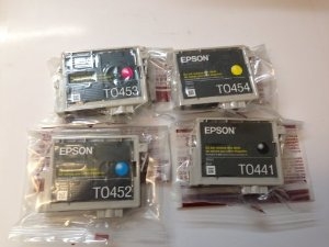 Epson T0454 (žlutá)  - originální cartridge