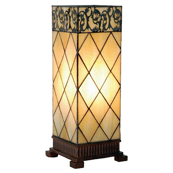 Stolní lampa Tiffany VINTAGE NIGHT Clayre & Eef 5LL-1139